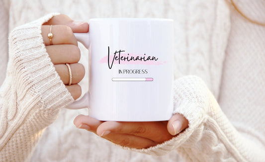 Veterinarian in Progress Mug