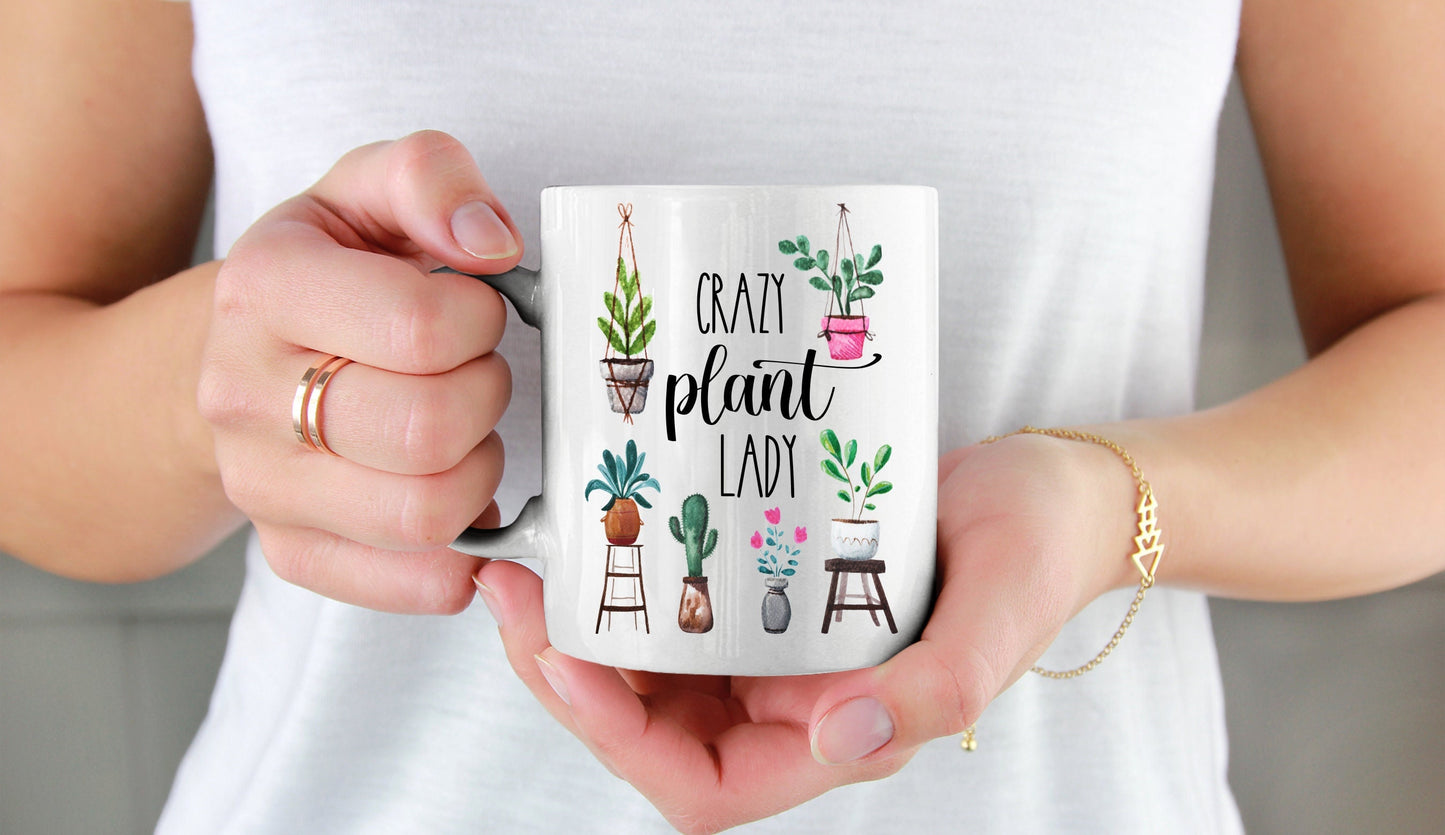 Crazy Plant Lady Mug