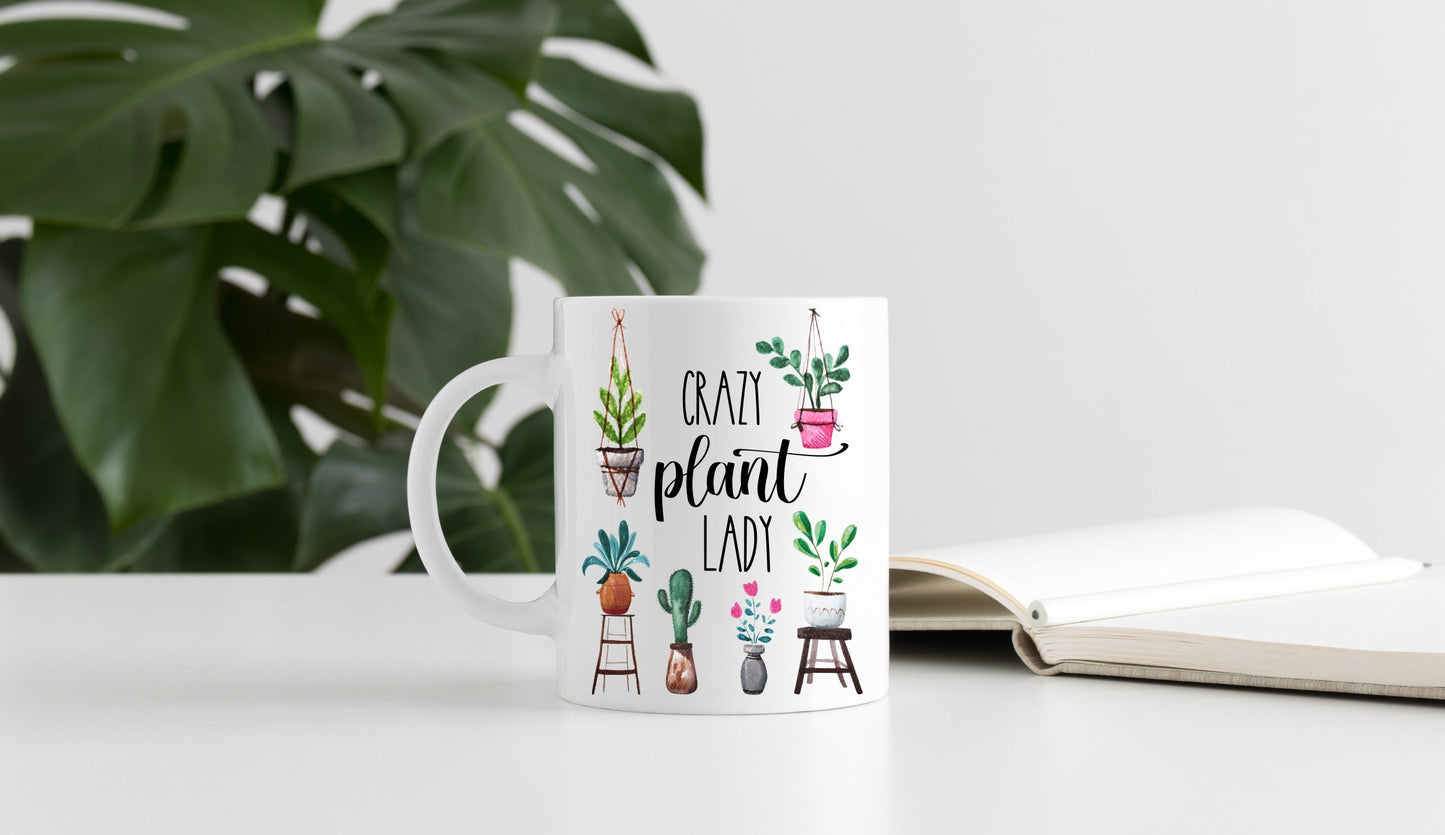 Crazy Plant Lady Mug