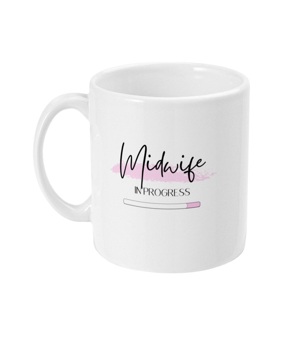 Midwife in Progress Mug