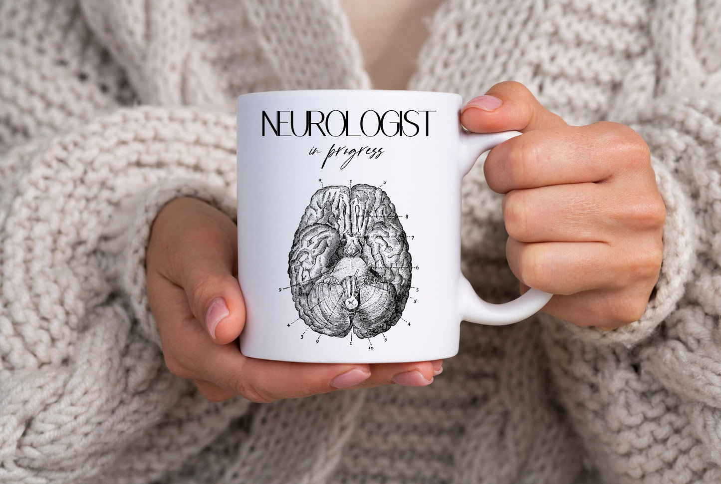 Neurologist in Progress Mug
