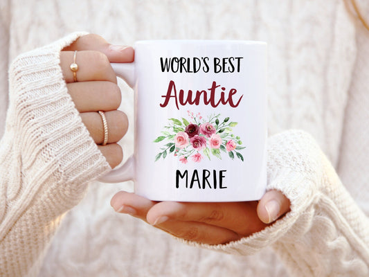 Worlds Best Auntie Mug