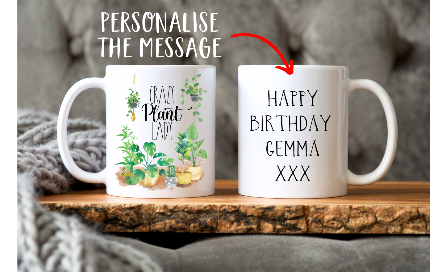 Crazy Plant Lady Mug