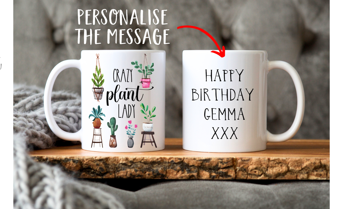 Crazy Plant Lady Mug