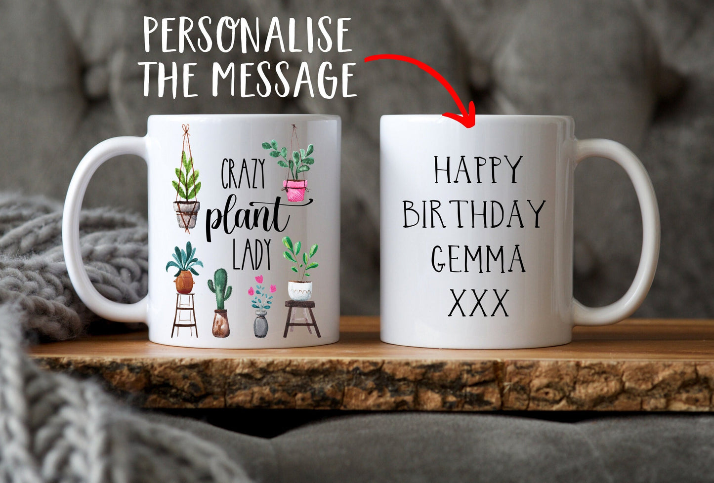 Crazy Plant Lady Mug