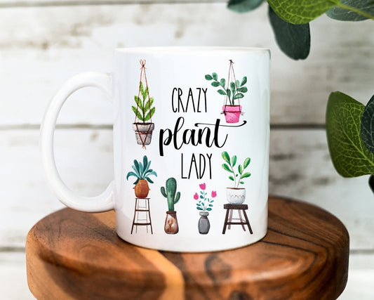 Crazy Plant Lady Mug