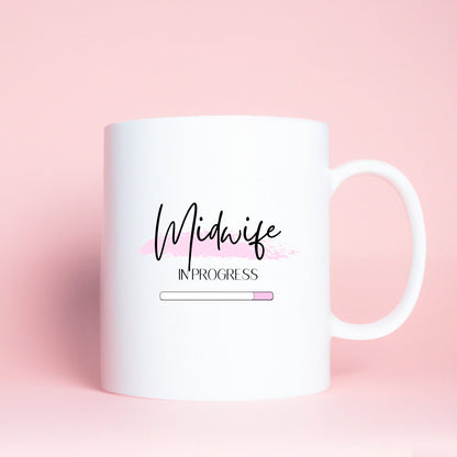 Midwife in Progress Mug