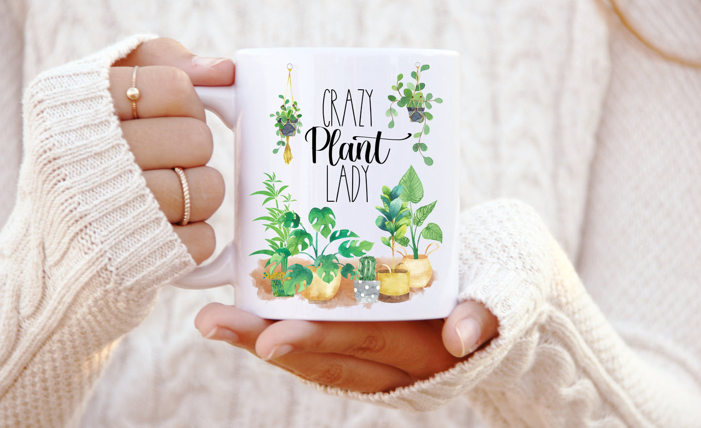 Crazy Plant Lady Mug