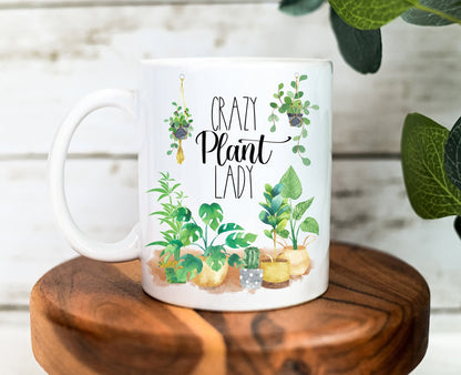 Crazy Plant Lady Mug
