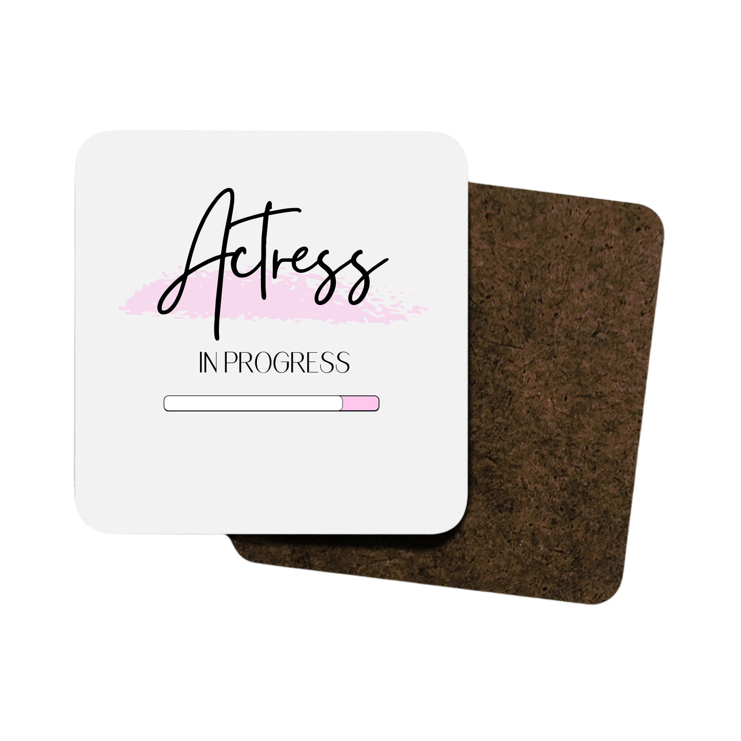 Actress in Progress Mug with Gold Handle