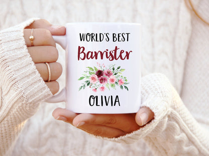 World's Best Barrister Mug