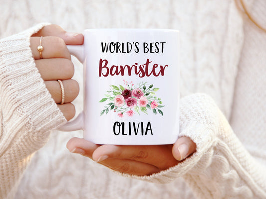 World's Best Barrister Mug