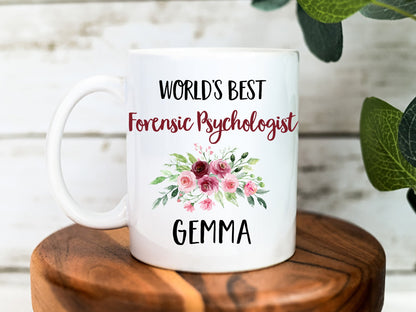 World's Best Forensic Psychologist Mug